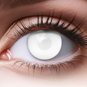 Entdecke die "Blind Mentalist" Kontaktlinsen von MeralenS – farbige weiße Kontaktlinsen