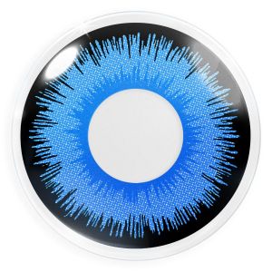 Farbige blaue Kontaktlinsen für Cosplay und Halloween - Alper von MeralenS - 1 Paar (2 Stück)