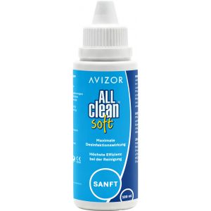 AVIZOR All Clean Soft 100 ml – Kontaktlinsenlösung zur Reinigung, Desinfektion & Pflege weicher Kontaktlinsen