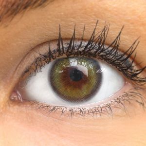 Olive Green Farbige Kontaktlinsen Silikon Hydrogel, Natürlicher Look