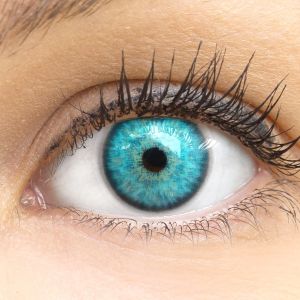 Ibiza Blue - blaue farbige Kontaktlinsen ohne Stärke