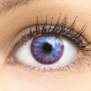 Madrid Violet - violette farbige Kontaktlinsen mit und ohne Stärke