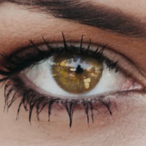 Glamlens New York Hazel (Braun) - Natürlich Aussehende Dezente Farbige Kontaktlinsen ohne Stärke