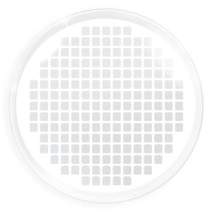 Farbige weiße Kontaktlinsen für Cosplay und Halloween - White Screen von MeralenS - 1 Paar (2 Stück)