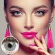 Farbige Graue Premium Kontaktlinsen Pisa Gray von GLAMLENS