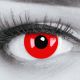 Farbige rote Kontaktlinsen mit Stärke für Cosplay und Halloween - Red Devil von MeralenS - 1 Paar (2 Stück)-Ohne Stärke-Jahreslinsen