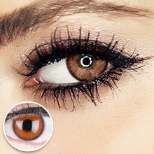🔥Final Sale🔥 Braune Kontaktlinsen - Mirel Choco | Premium Comfort | Stark deckend | DIA 14.00 - mit Stärke | 1 Paar (2 Stück) von GLAMLENS